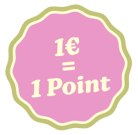 Junettes club - sticker 1euro 1point