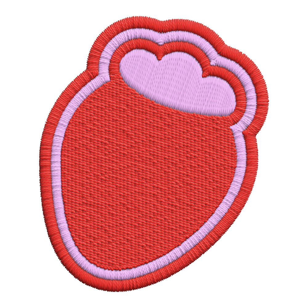 Junettes club - sticker fraise