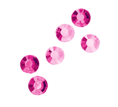 Junettes club - sticker strass roses